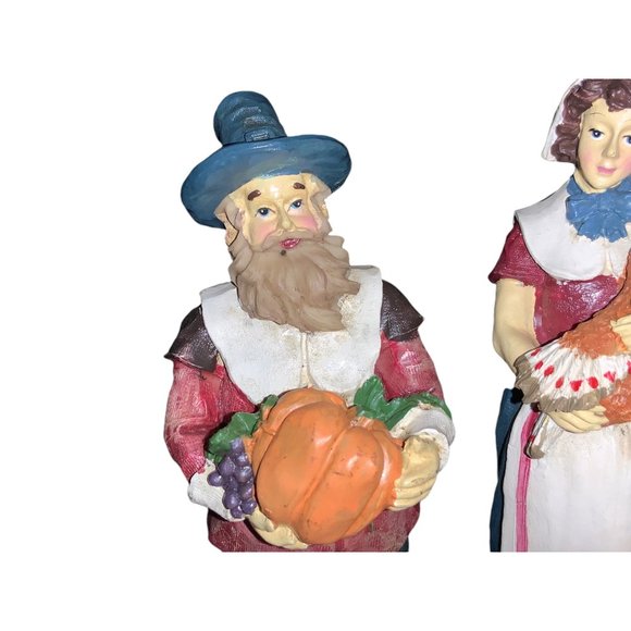 Thanksgiving Pilgrim figures - Picture 4 of 13